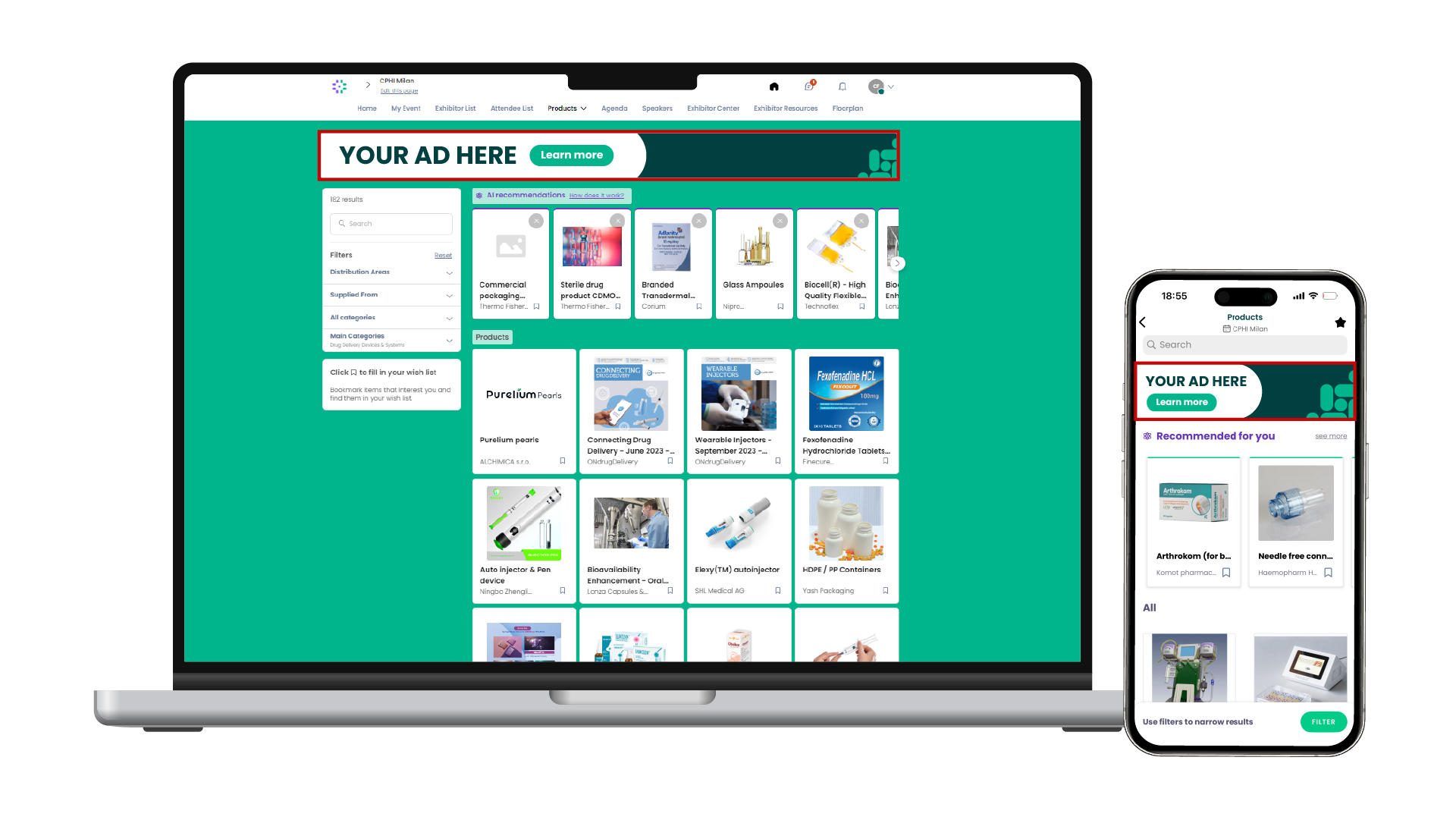 Top Banner Product List